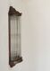 Vintage wall sconce, copper and glass, France, 1940