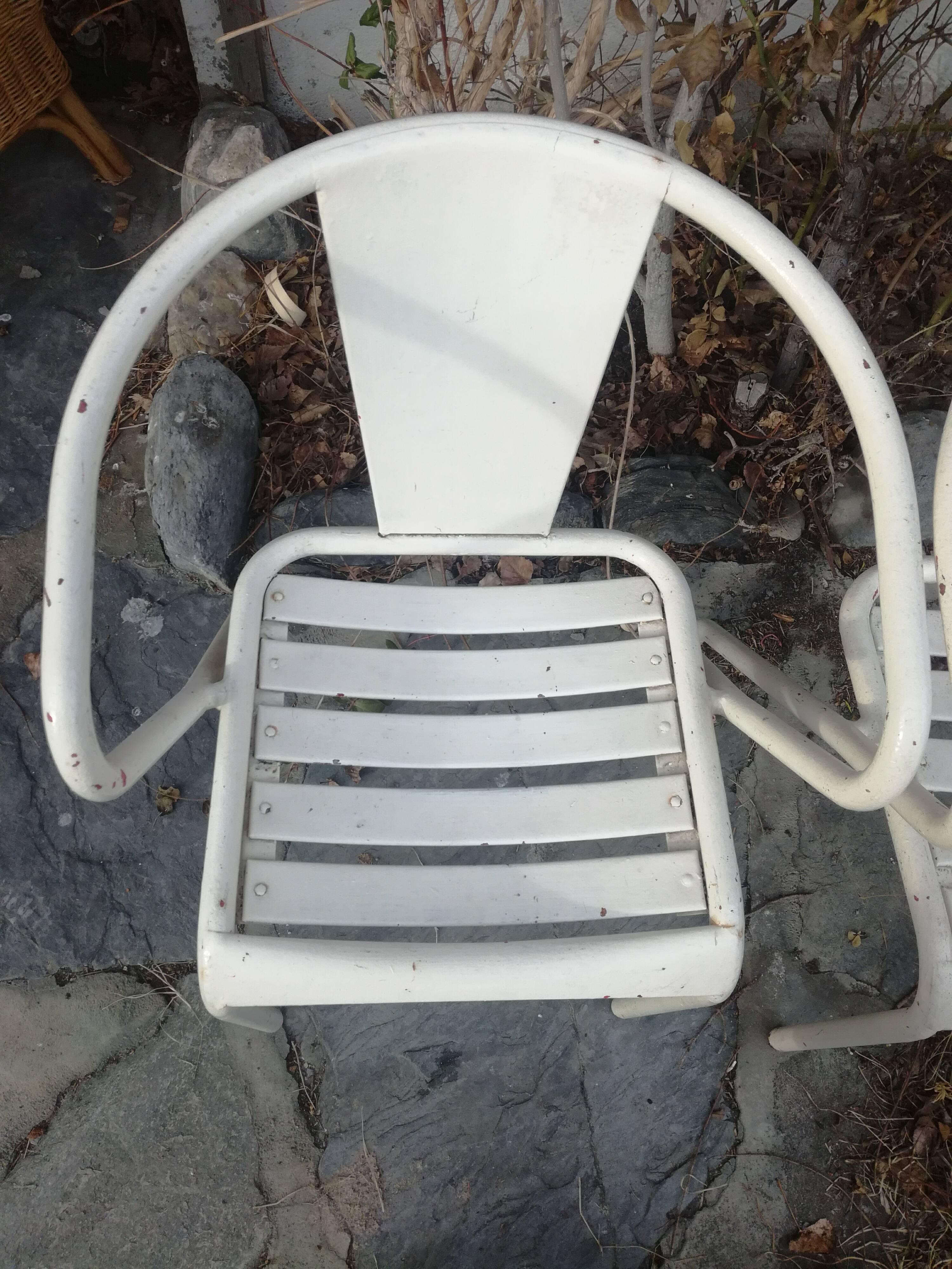 Pair of FT5 Tolix chairs