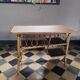 Rattan desk, 1950