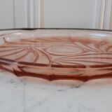 Pink art deco glass top 30s