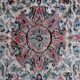 Handmade Pakistani wool and silk rug 124x77cm
