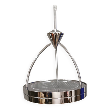 Herstal ‘Stratego’ lamp in chrome, with original box. Denmark early 2000