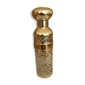 Perfume bottle Chant d'aromes by Guerlain gilded 1981