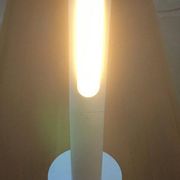 Lampe de table minimaliste en métal allemand de Brendel Leuchten, années 1970