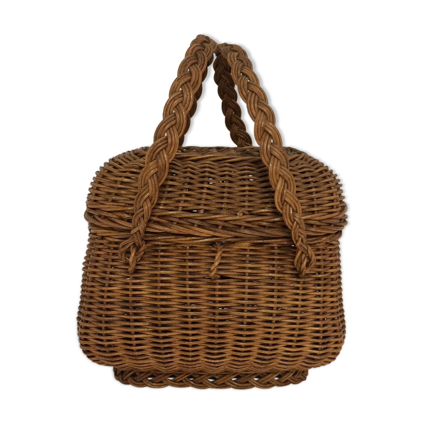 Old doll basket