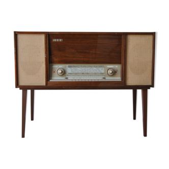 Radio furniture / record player SABA 1960