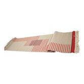 Tapis / Tapisserie géométrique abstrait moderniste du milieu du siècle, années 1960