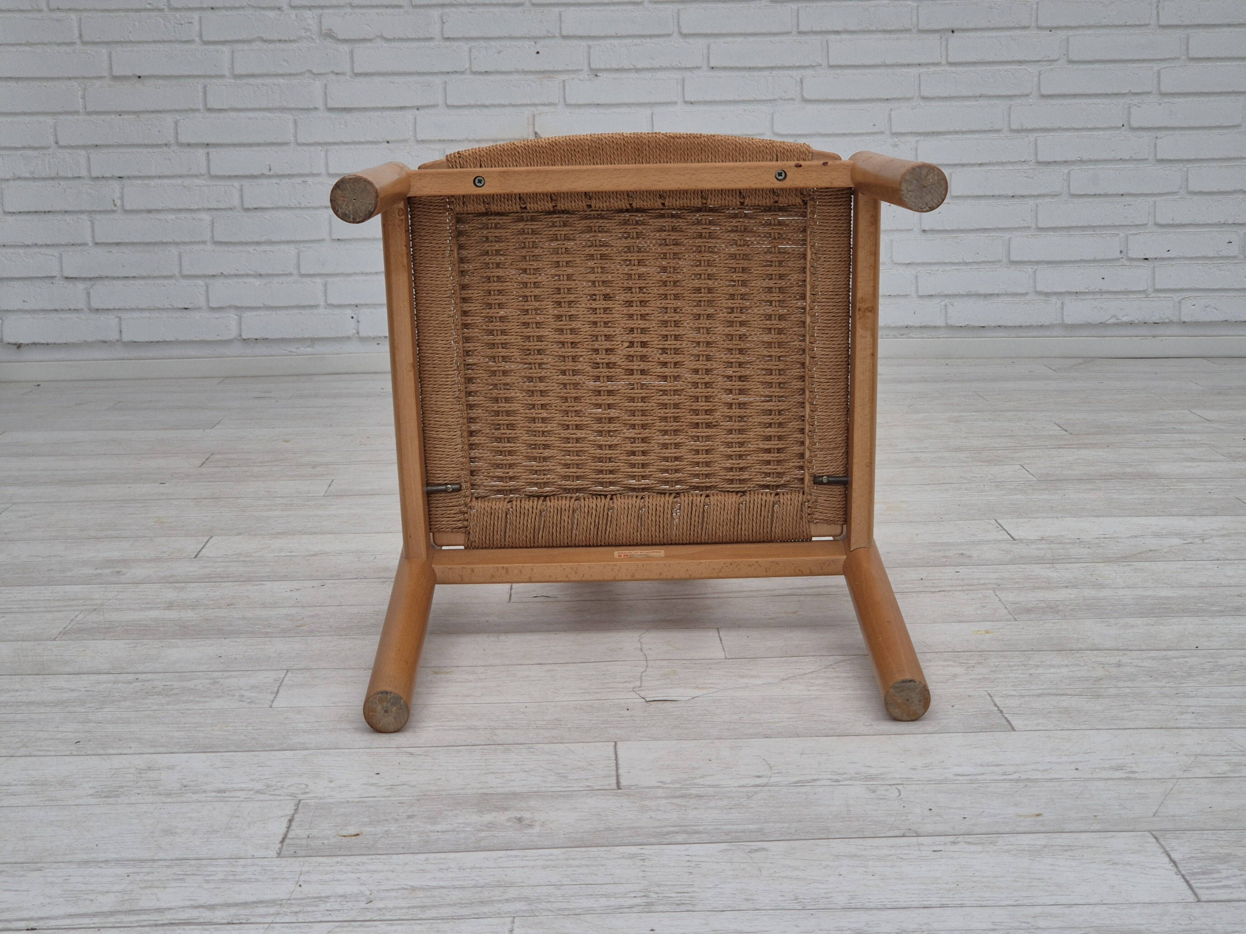 1970s, Danish design by Hans J. Frydendahl, pair of chairs model "Cleopatra".