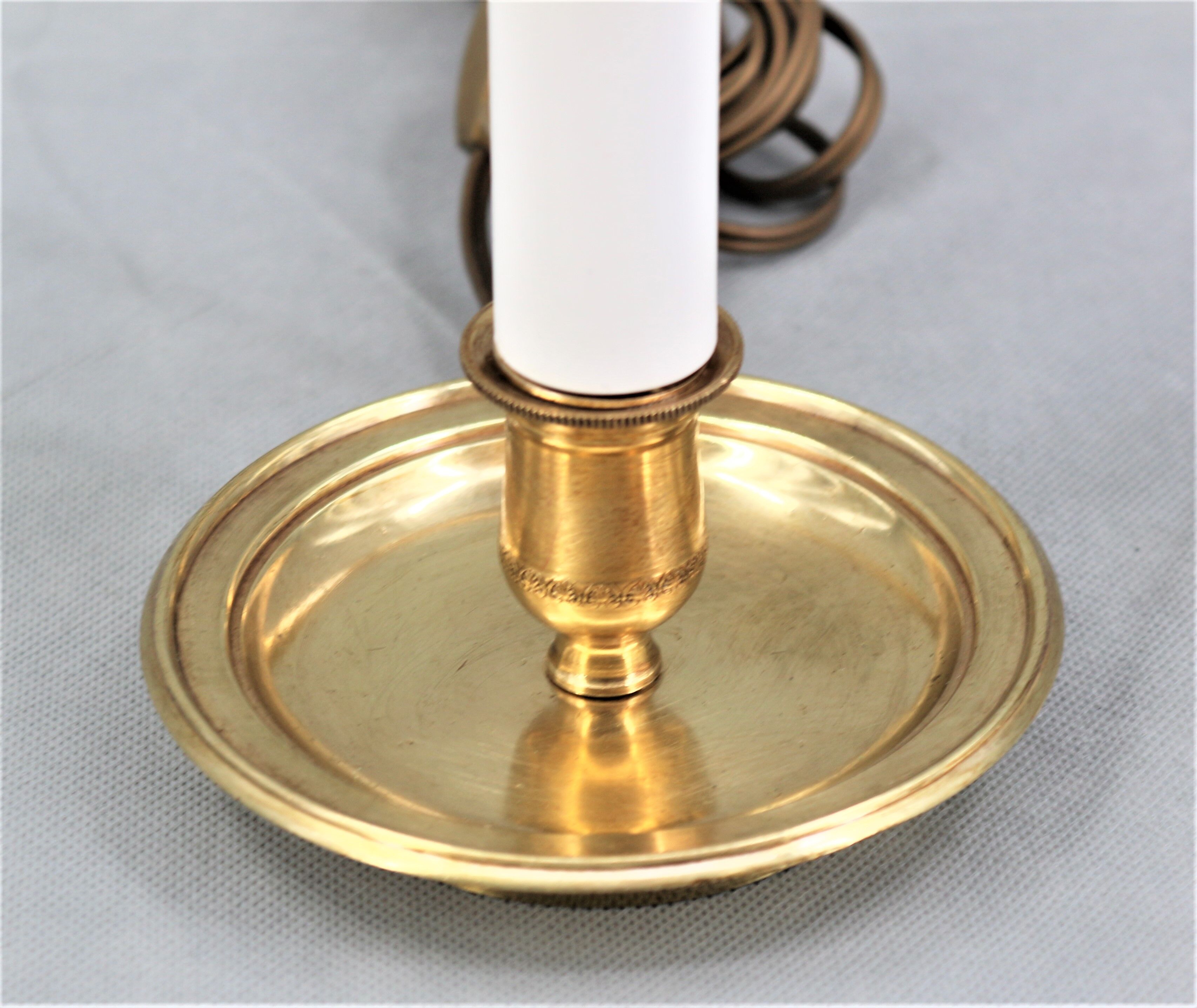 Golden bronze hot water bottle lamp