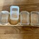 Vintage wicker and wood serving tray