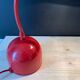 Lampe vintage rouge