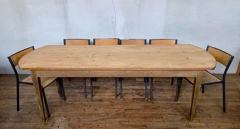 Former large farm table