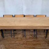 Table de ferme en bois massif