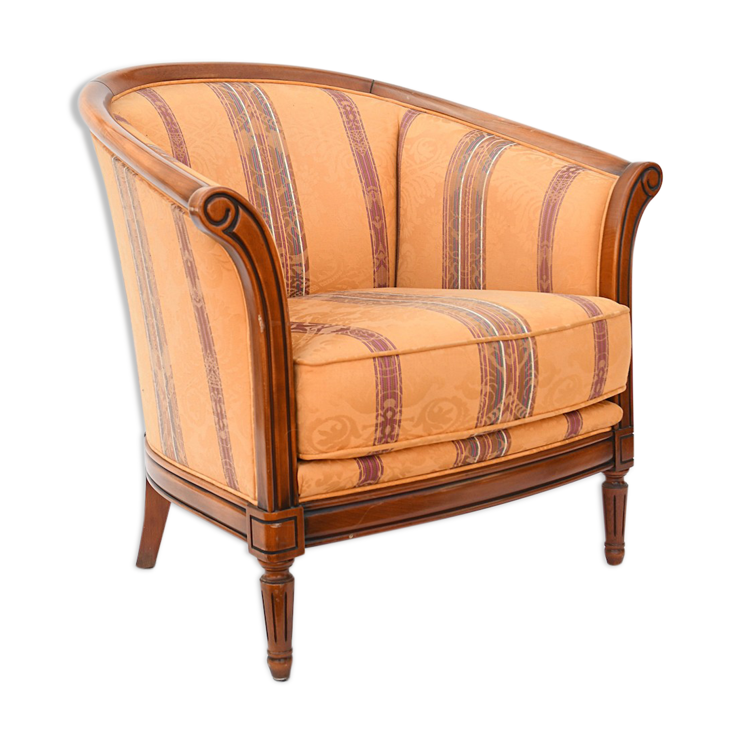 Fauteuil bergère gondole