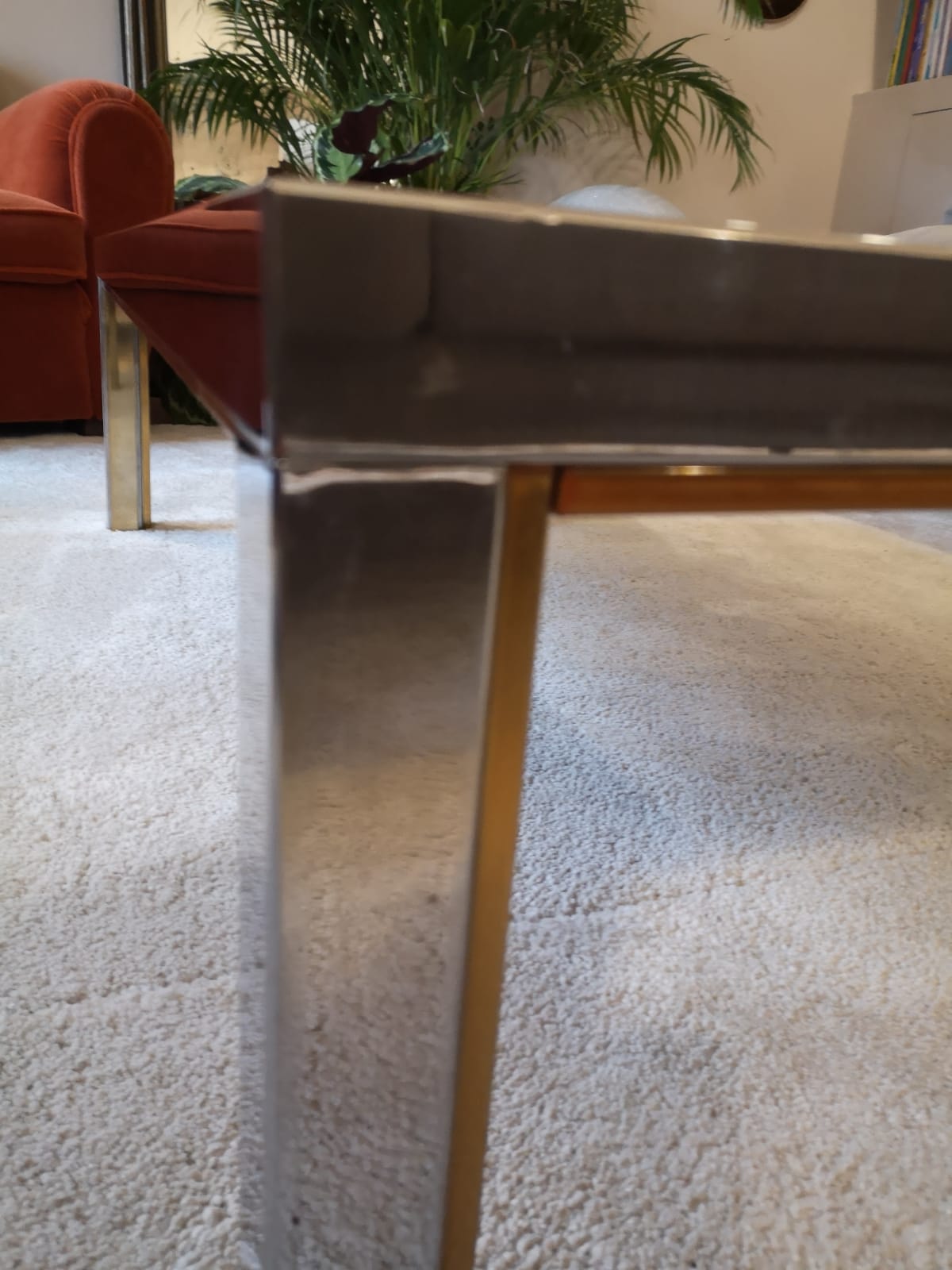 Vintage Italian coffee table 70s