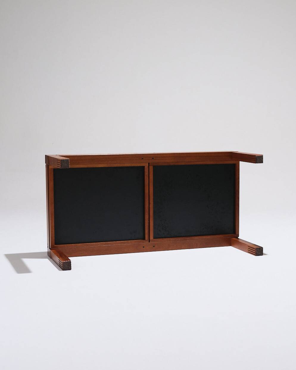 Table basse en bois, bernard vuarnesson, 1970s