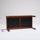 Table basse en bois, bernard vuarnesson, 1970s