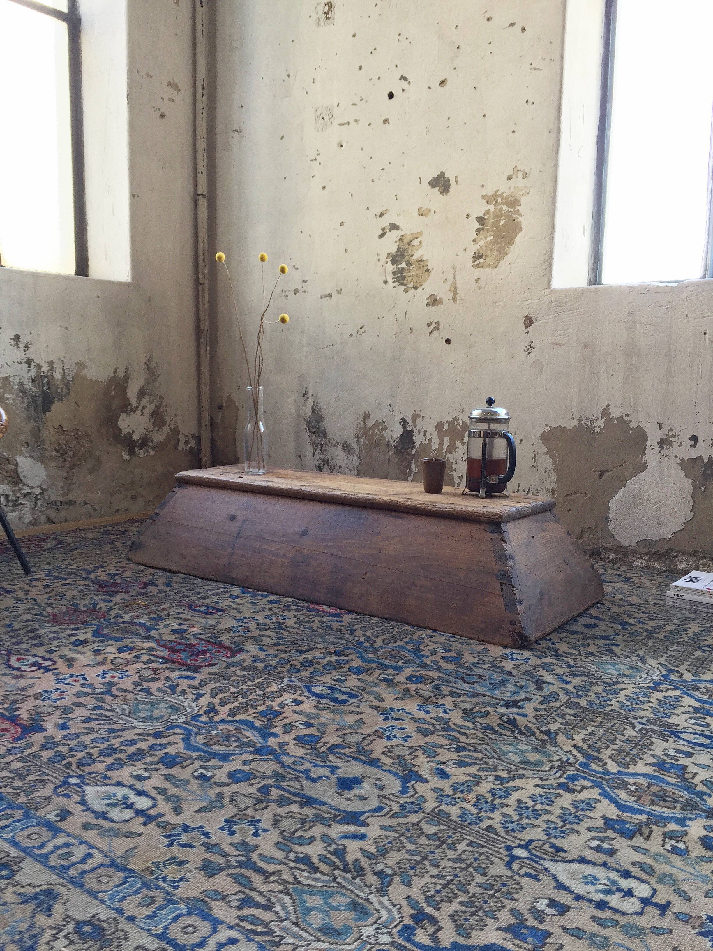 Brutalist coffee table