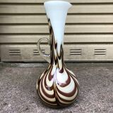 Murano glass pitcher by Carlo Moretti, 1960s