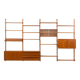 Poul Cadovius 4 bay teak Wall unit, 1960s