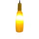 Lampara de techo Amarilla, Vetreria Vistosi, Murano crystal, 70's – Ital