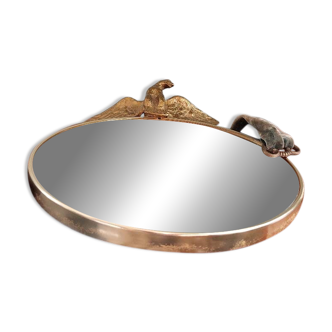Empire style curved mirror
