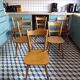 Set 6 chaises de bistrot Tubingen Allemagne