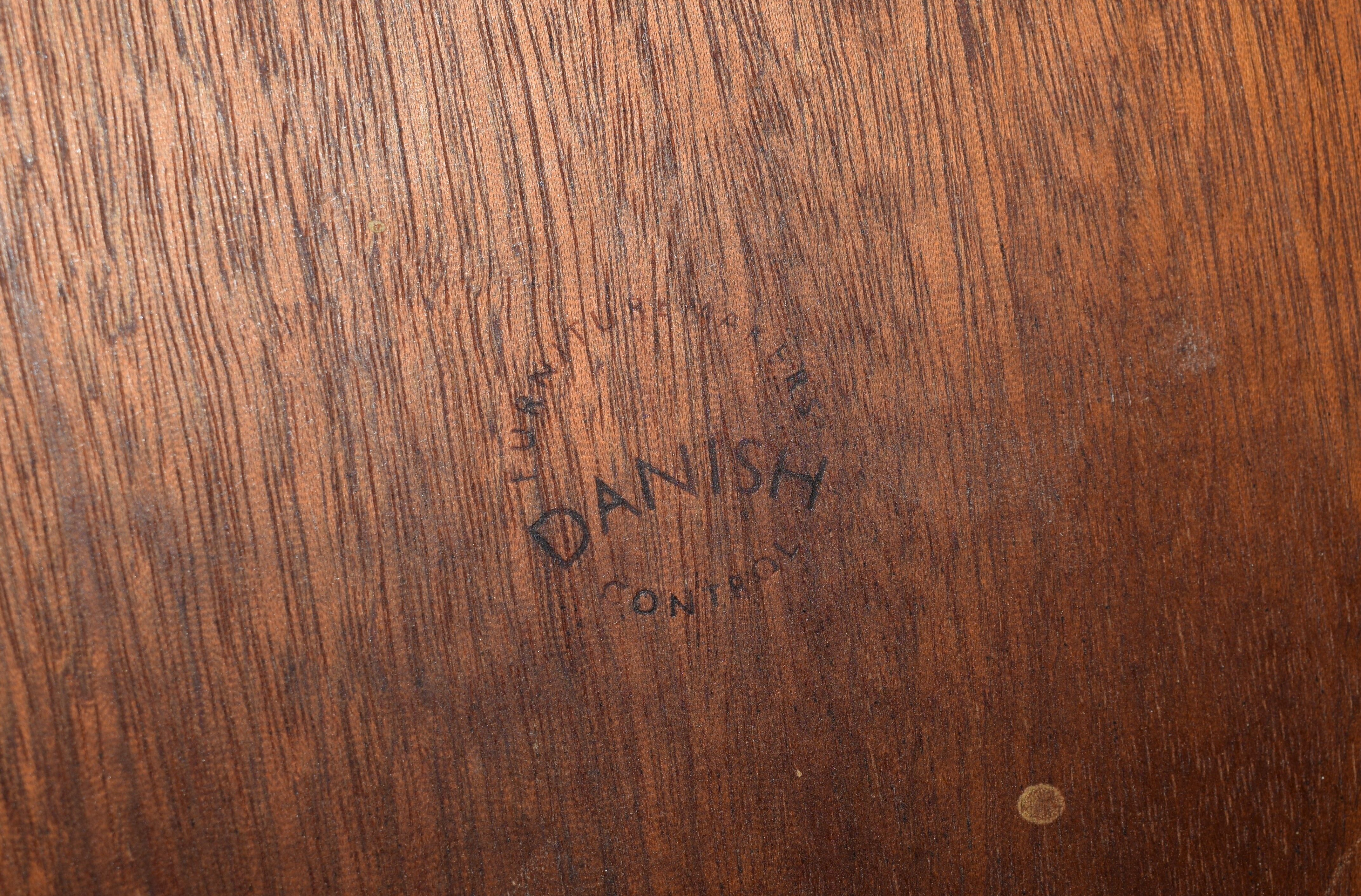 Mid-century danish teak dining table by Svend Åge Madsen for K. Knudsen, 1960s