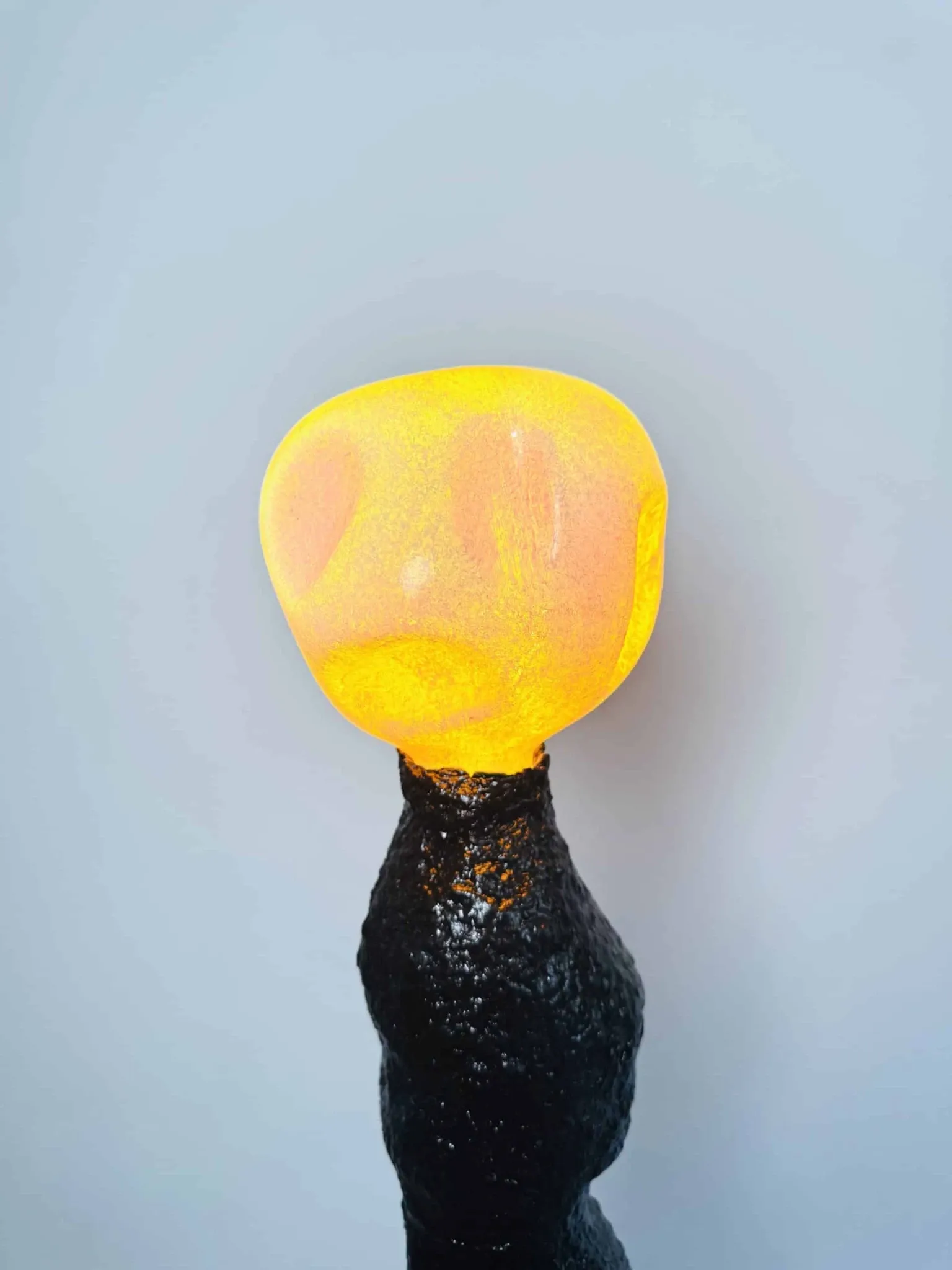 Lampe de sol Black Meteor par Jonathan Bocca pour Job Studio, Italie, 2023