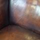 Fauteuil en cuir de mouton