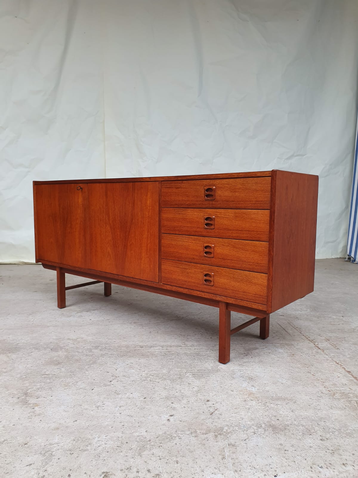Danish sideboard with key
