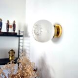 Farell globe wall light