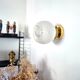 Farell globe wall light