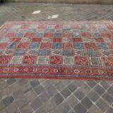 Large handmade oriental carpet ghoum iran 365 X 230 cm