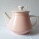 Vintage Villeroy and Boch powder pink teapot