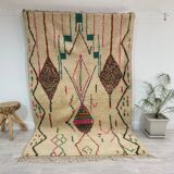 Handmade Moroccan Berber carpet 250 x 154 CM