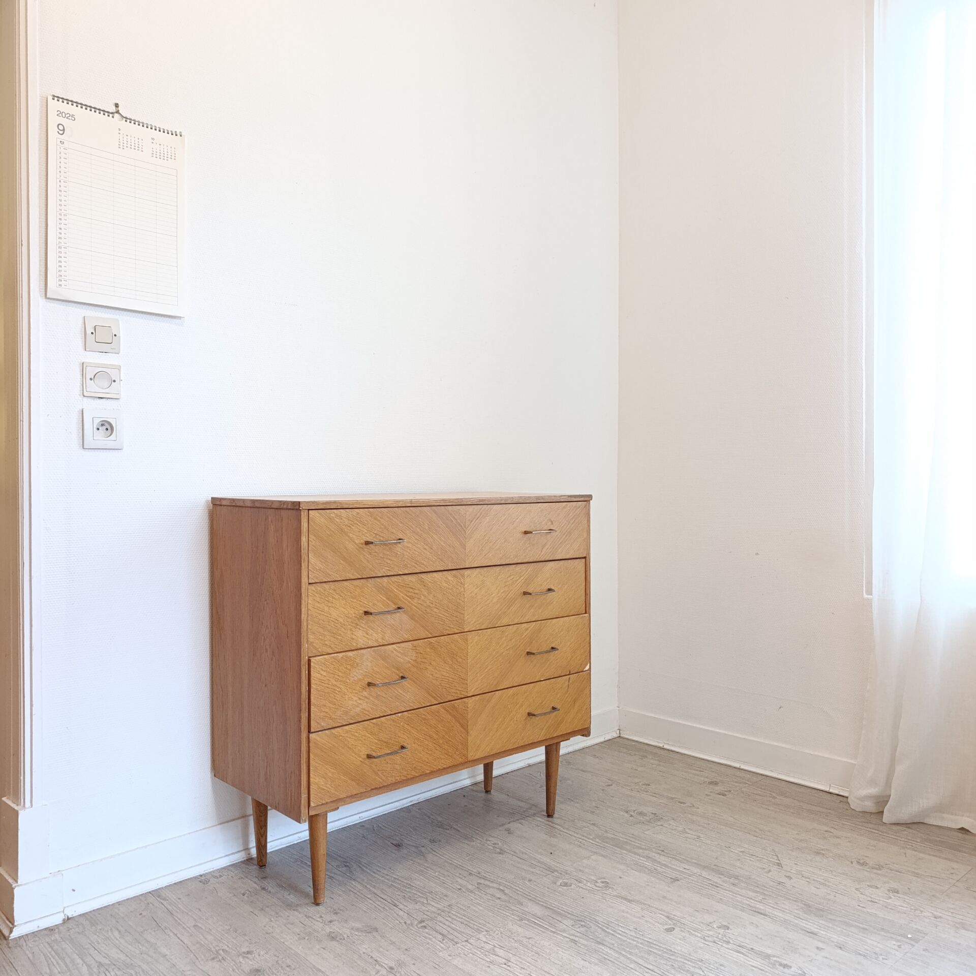 Vintage Scandinavian commode 1960s 1970s
