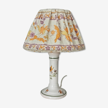 Lampe de chevet vintage moustiers sainte Marie