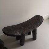 Wooden handmade yoga stool