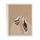 Illustration "The woman with the ribbon" by Noums Atelier