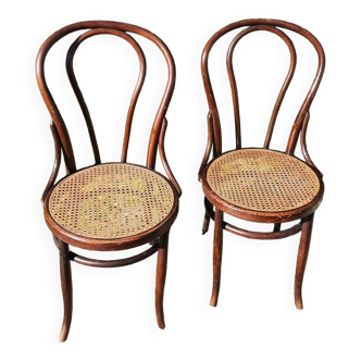 Pair of Mundus bistro chairs