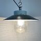 Vintage factory hanging lamp, 1970s