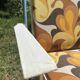 Folding camping chair, 70s garden armchair