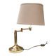 Articulated table lamp reading
