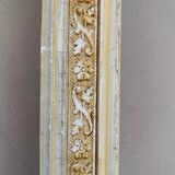 Old white/gold frame