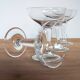 5 bistro champagne glasses