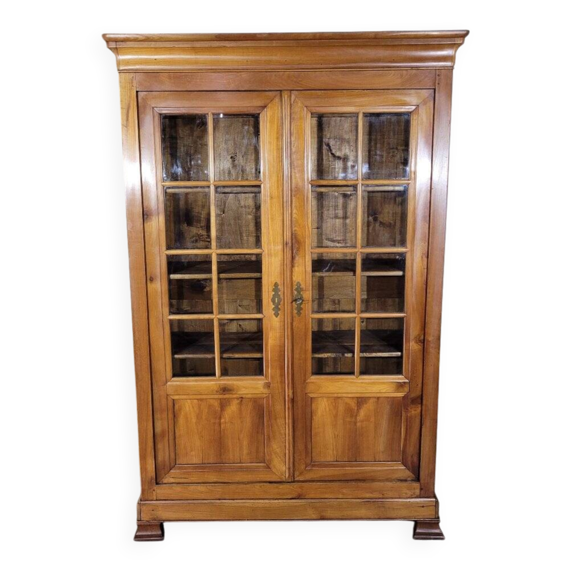 Louis Philippe library in cherry wood