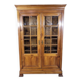 Louis Philippe library in cherry wood