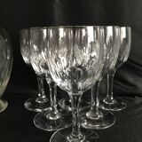 Lot de 6 verres et 1 carafe
