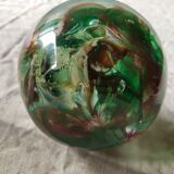 Murano 1960 glass parchment paper press